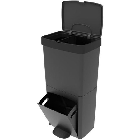 Poubelle de cuisine tri sélectif verticale - PICEA - KITCHEN MOVE - 70 litres - Doubl