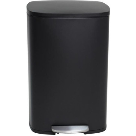 Poubelle de Cuisine a Pédale - ADMIRAL - 50 L - Noir Mat - Kitchen Move