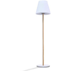 Lampe de table solaire et rechargeable - LUMISKY - STANDY MINI WOOD SOLAR - H25 cm - Lampe de table solaire et rechargeable - LUMISKY - STANDY MINI WOOD SOLAR - H25 cm -