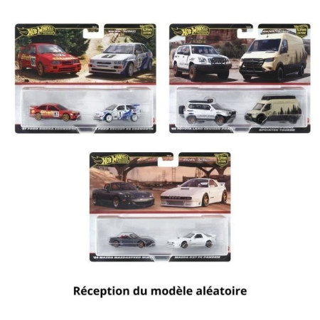 Hot Wheels-Car Culture-Coffret Premium 2&nbsp;véhicules HBL96
