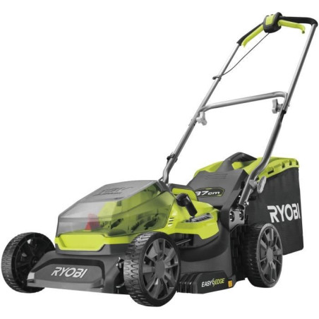 RYOBI - Tondeuse 18 Volts ONE+™ Brushless Ø 37 cm - 2 batteries 4,0Ah - RY18LM37A-240