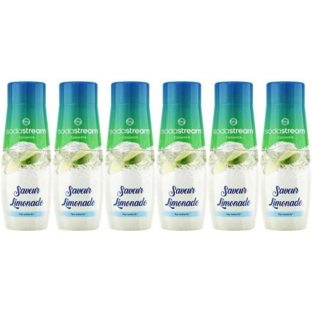 Sodastream - Lot de 6 Concentrés LIMONADE - 440ml
