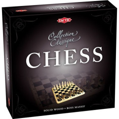 Coffret Echecs En Bois - Jeux de société classique et stratégie - Tactic Coffret Echecs En Bois - Jeux de société classique et stratégie - Tactic