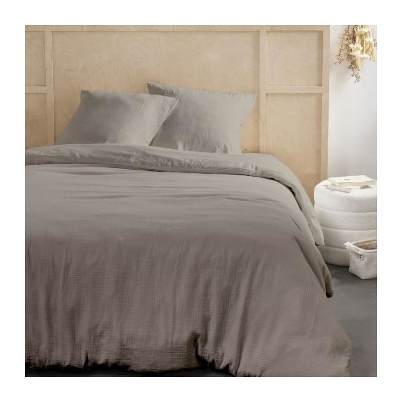 TODAY Sunshine Parure De Lit 2 Personnes 240x220cm Coton Imprimé - Housse Couette + Taies
