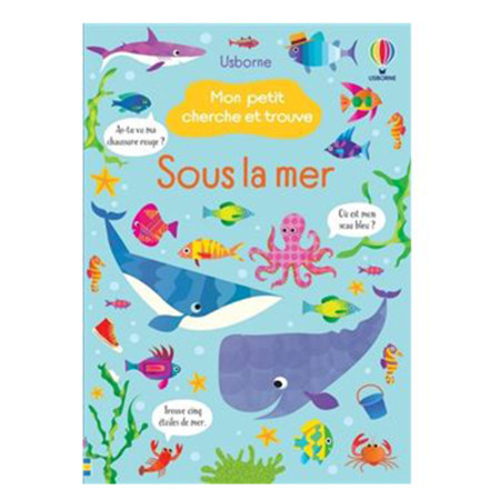 sous la mer - Mon petit cherche et trouve-Livre Antananarivo Madagascar - Marketplace