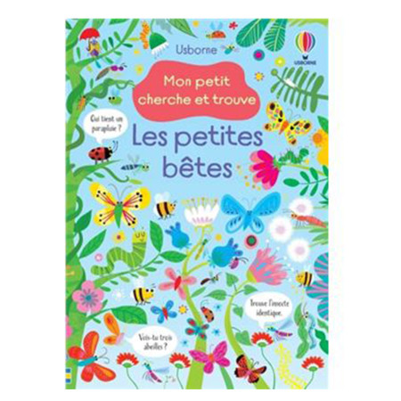 Les petites bêtes - Mon petit cherche et trouve-Livre Antananarivo Madagascar - Marketplace