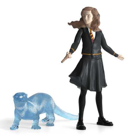 Figurines Hermione et son Patronus, Schleich 42681 Harry Potter, Pour enfant des 6 ans