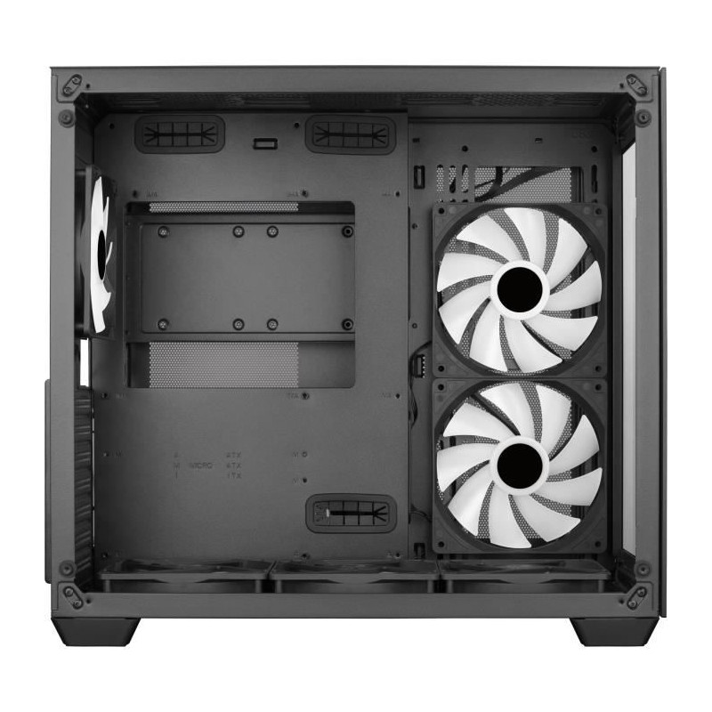 G Rasool Pc Boîtier PC - AEROCOOL - Dryft G v2 (Noir) - Cube - Format ATX - Sans