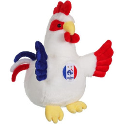 Peluche Coq FFF Sonore&nbsp;- GIPSY TOYS -&nbsp;25 cm
