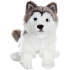 Peluche Chien Husky - GIPSY TOYS - Assis Peluche Chien Husky - GIPSY TOYS - Assis