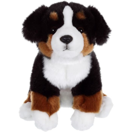 Peluche Chien Bouvier Bernois&nbsp;- GIPSY TOYS - Assis