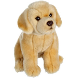 Peluche Chien Labrador Beige&nbsp;- GIPSY TOYS - Assis
