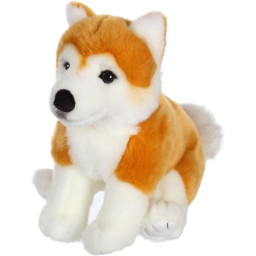 Peluche Chien Shiba&nbsp;- GIPSY TOYS - Assis