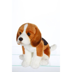 Peluche Chien Beagle&nbsp;- GIPSY TOYS - Assis