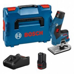 Affleureuse Bosch Professional GKF 12V-8 avec 2 batteries 3