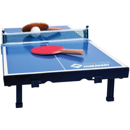 Mini table de tennis de table / ping pong - SCHILDKRÖT - 2 raquettes et balle incluse