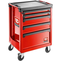 Servante ROLL - FACOM - ROLL.5M3APB - 5 tiroirs - 3 modules par tiroir - Rouge Servante ROLL - FACOM - ROLL.5M3APB - 5 tiroirs - 3 modules par tiroir - Rouge