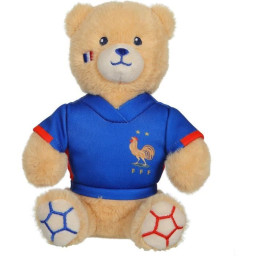 Peluche Ours FFF&nbsp;- GIPSY TOYS - Maillot