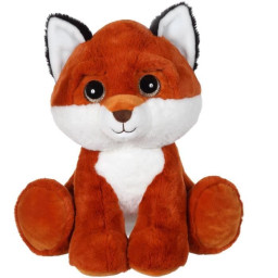 Peluche renard GIPSY - Puppy Eyes Pets 40 cm - Marron - Mixte - Enfant - Intérieur