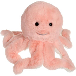 Peluche Pieuvre&nbsp;- GIPSY TOYS - Rose