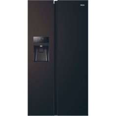 Réfrigérateur américain - HAIER - SBS 90 Series 3 HSR3918EIPB - Classe E - 515 L - 18