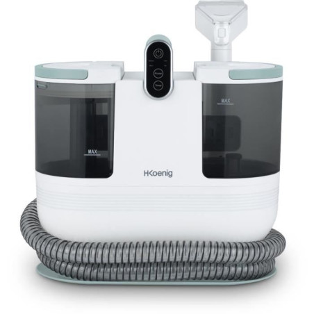 Nettoyeur textile eau chaude - HKoeNIG TWT88 - 1600 ml - 250 ml/min - 1200 W - Blanc