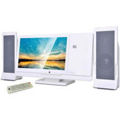 Chaîne HIFI - INOVALLEY - CH43-DVD - Lecteur DVD/CD - Écran 12 - 60W - FM - USB 2.0 -