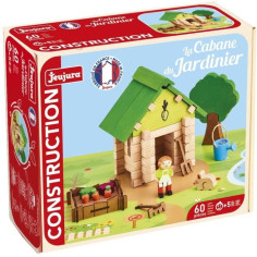 La Cabane du Jardinier 60 Pieces - JEUJURA - Jeu de Construction en Bois Naturel La Cabane du Jardinier 60 Pieces - JEUJURA - Jeu de Construction en Bois Naturel