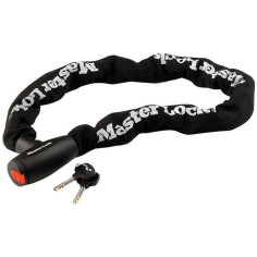 Antivol moto - MASTER LOCK - Chaîne en acier cémenté de 10 mm - 1 m de longueur Antivol moto - MASTER LOCK - Chaîne en acier cémenté de 10 mm - 1 m de longueur