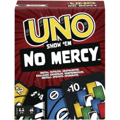 Mattel Games - UNO No Mercy-Jeu de cartes pour toute la famille Mattel Games - UNO No Mercy-Jeu de cartes pour toute la famille