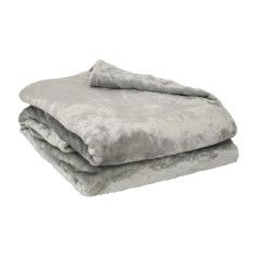 Couverture microflanelle 220x240 cm perle Couverture microflanelle 220x240 cm perle