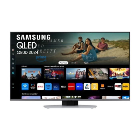 Samsung 65Q80D - TV QLED 65 (165 cm) - 4K UHD 3840x2160 - 100 Hz - HDR+ - Smart TV Ti