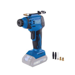 Compresseur sans fil C-AC20-X - pression max 7 bars - 6 accessoires inclus - SCHEPPAC