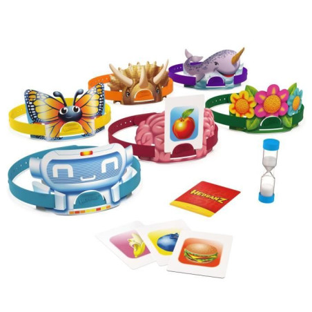 Devine Tete Jeu des Devinettes Bandeau - Questions Oui/Non/Peut-etre - SPIN MASTER - A partir de 6 ans
