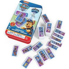 SPIN MASTER BOITE METAL DOMINOS La Pat' Patrouille SPIN MASTER BOITE METAL DOMINOS La Pat' Patrouille