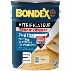 Vitrificateur trafic intense incolore - BONDEX - 446439 - Mat - 5 L Vitrificateur trafic intense incolore - BONDEX - 446439 - Mat - 5 L