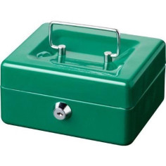 Caissette a monnaie - BURG WACHTER - Money 5015 Green - Ouverture a clé Caissette a monnaie - BURG WACHTER - Money 5015 Green - Ouverture a clé