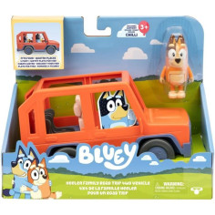 Voiture de Bluey - BLUEY - Véhicule familial avec figurine Chilli et accessoires Voiture de Bluey - BLUEY - Véhicule familial avec figurine Chilli et accessoires