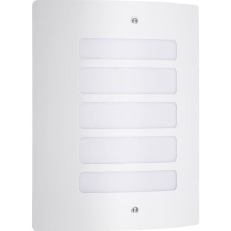 Applique murale extérieure TODD - BRILLIANT - Blanc - Métal et plastique - E27 max 60 W
