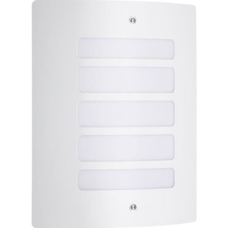 Applique murale extérieure TODD - BRILLIANT - Blanc - Métal et plastique - E27 max 60 W