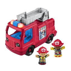 Fisher-Price-Little People-Camion de pompiers version multilingue HYR88 Fisher-Price-Little People-Camion de pompiers version multilingue HYR88