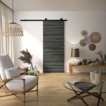 Kit Porte Coulissante - OPTIMUM - MILANO2 + RAAP NO - H 204 x 83 x 3