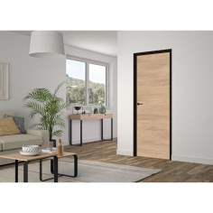 Bloc Porte - OPTIMUM - Revetement Spécial RIO HUI NOI - H 204 x 83 x 4 cm Bloc Porte - OPTIMUM - Revetement Spécial RIO HUI NOI - H 204 x 83 x 4 cm