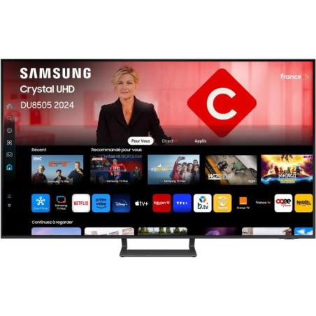 Samsung 65DU8505 - TV LED 65 (165 cm) - 4K UHD 3840x2160 - HDR - Smart TV - Gaming HUB - 3xHDMI - WiFi