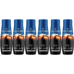 Lot de 6 Concentrés COLA SANS SUCRES SODASTREAM - 440ml