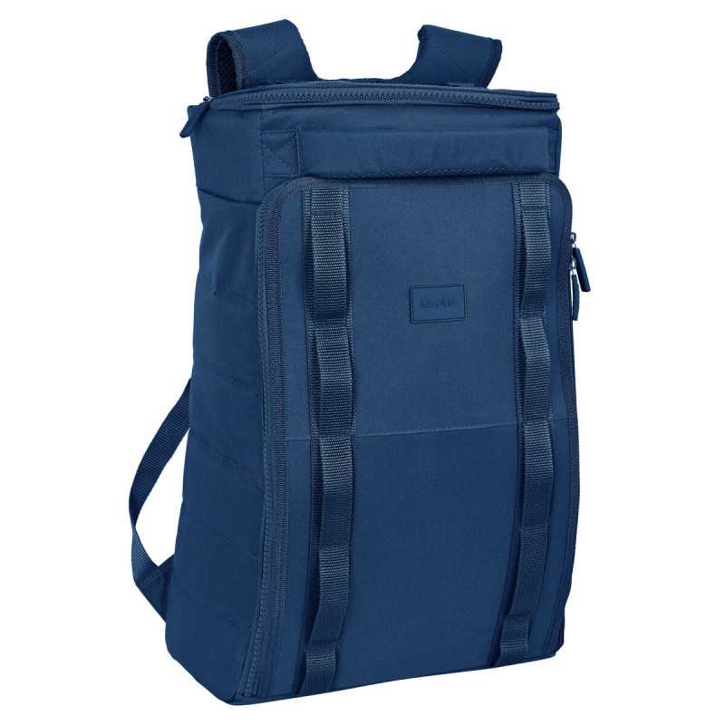 Chariot Safta Bleu Marine – Porte-Sac à Dos Scolaire Léger Et Robuste Pour Enfants Et Ados
