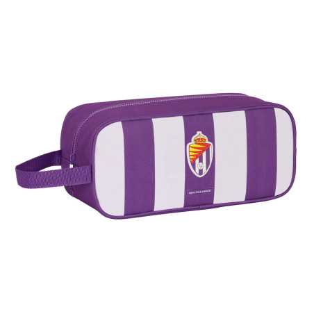 Range-Chaussures de Voyage Real Valladolid C,F, Blanc Violet 34 x 15 x 14 cm
