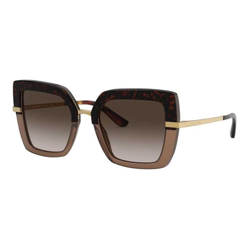 Lunettes De Soleil Femme Dolce&Gabbana DG2179 - Monture Dorée Ronde - Neuf Sans étiquette