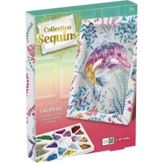 Jeu de création - LANSAY - 20326 - Collection Sequins Dauphin Jeu de création - LANSAY - 20326 - Collection Sequins Dauphin