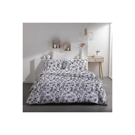 Parure de lit 2 personnes - TODAY - Sunshine 15.34 - 240 x 260 cm - 100% Coton imprimé